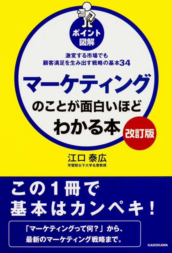 改訂版】[ポイント図解]マーケティングのことが面白いほどわかる